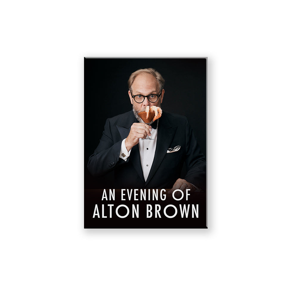 Alton Brown Live! 2026 Tour Magnet
