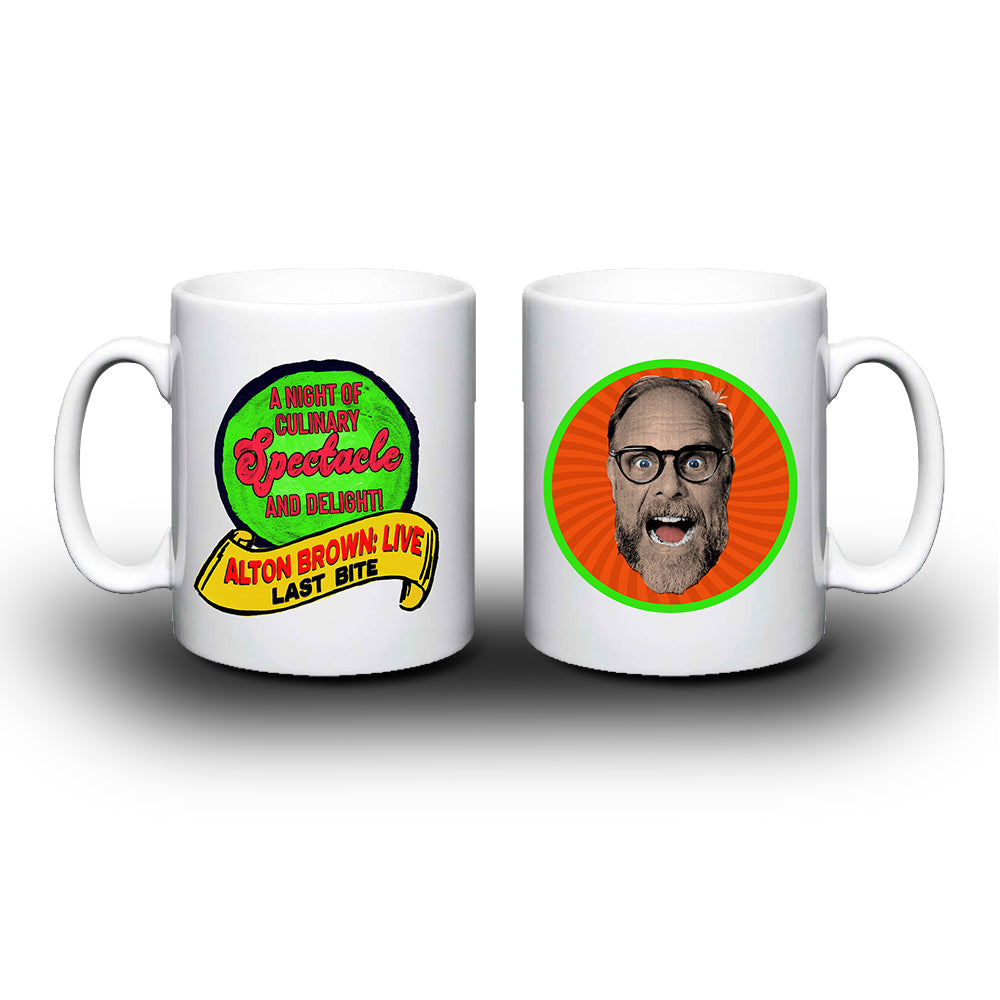 Alton Brown Live! Last Bite Mug