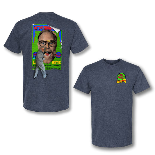 Alton Brown Live! Last Bite Navy Tee