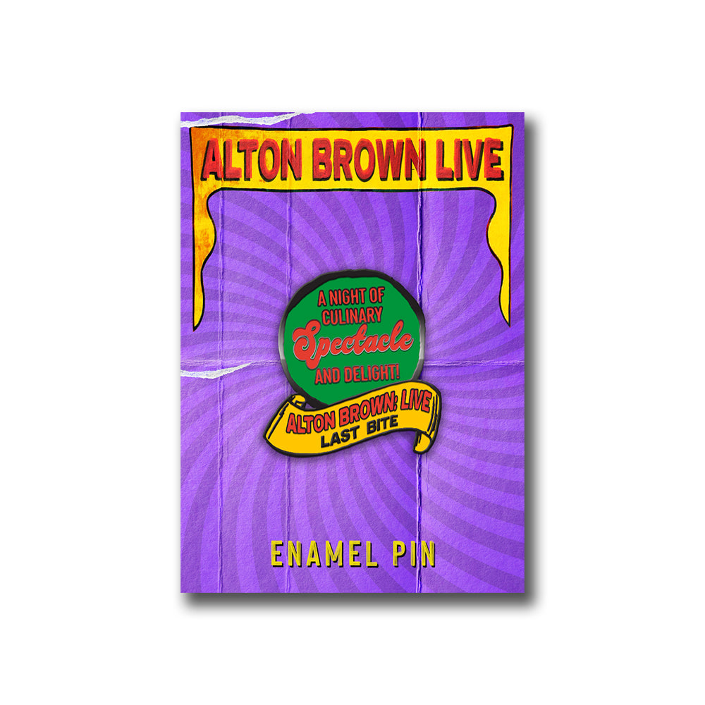 Alton Brown Live! Last Bite Pin