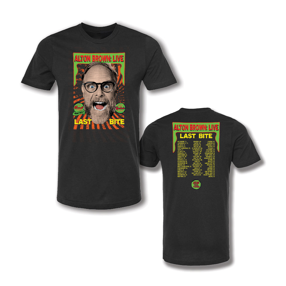 Alton Brown Live! Last Bite Tour Tee